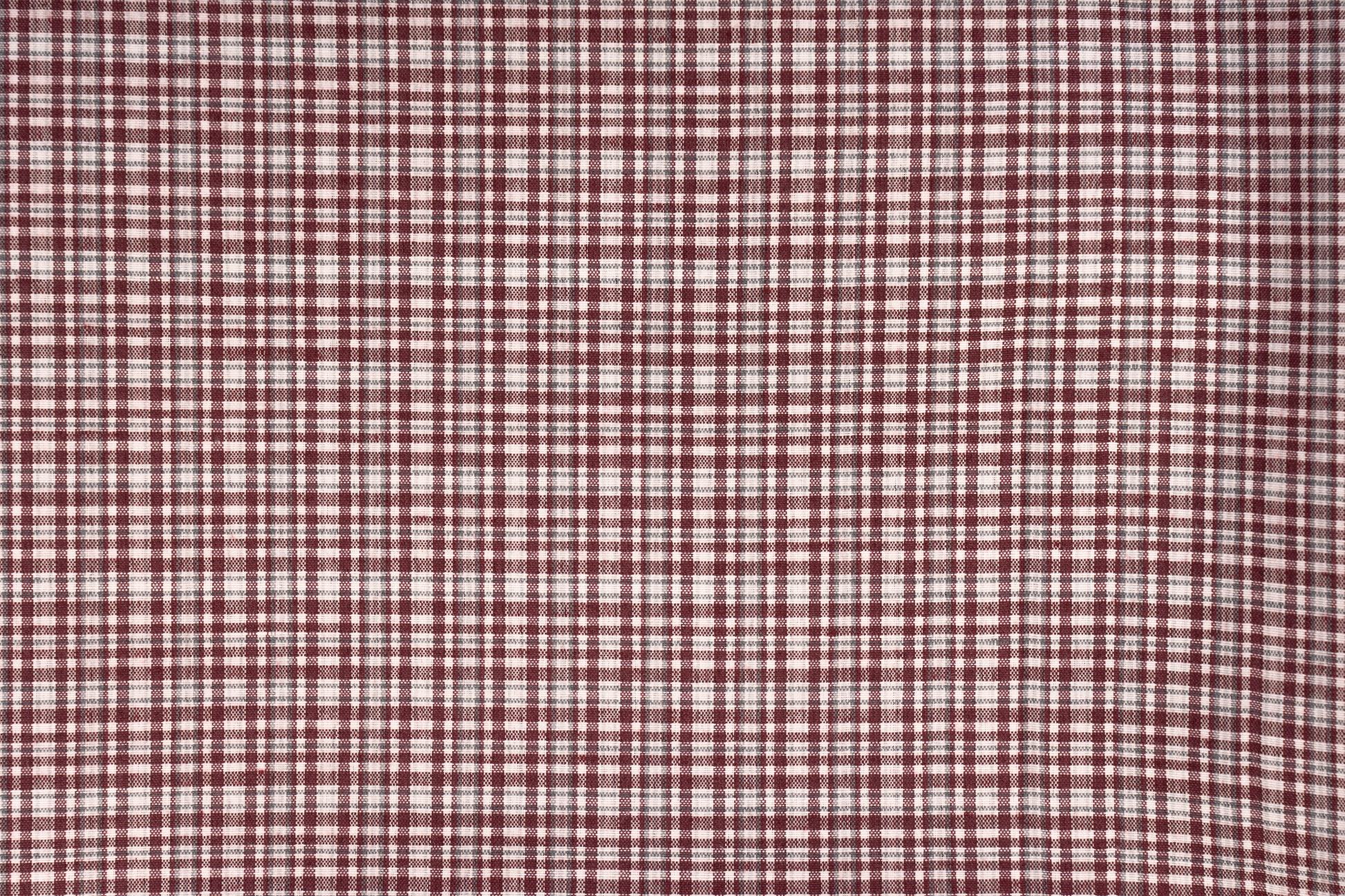 Small Red Check Parna - Gulabipagg